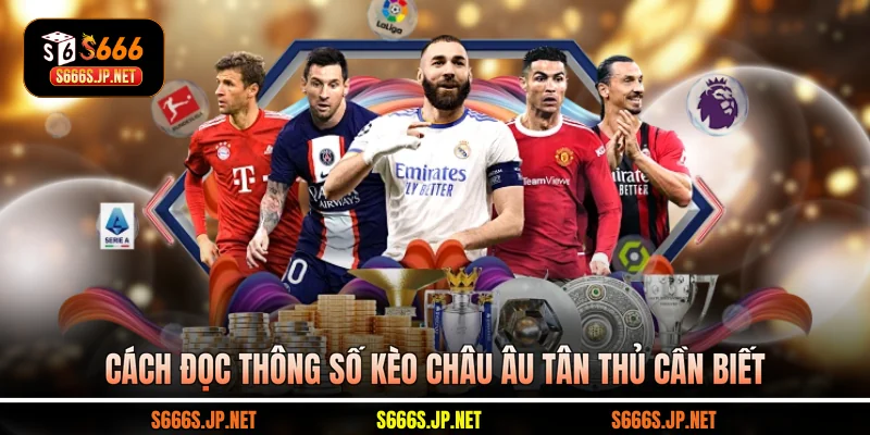 Cách đọc thông số kèo châu Âu tân thủ cần biết