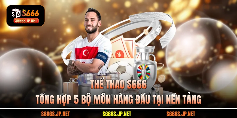 Thể Thao S666 - Tổng Hợp 5 Bộ Môn Hàng Đầu Tại Nền Tảng